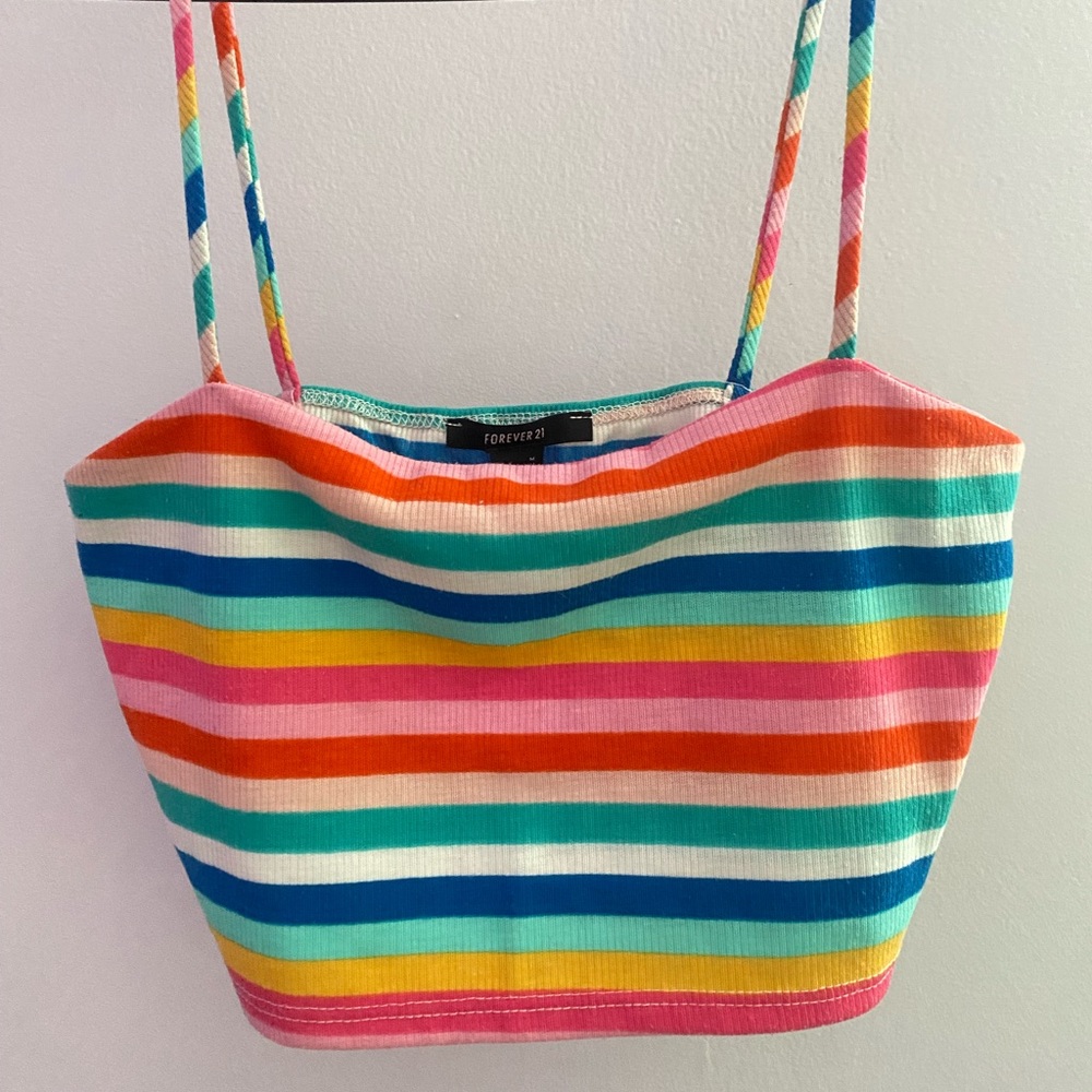 Colorful crop top